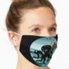 Happy Kraken - Face Mask -Vintage Veil Clothing Store happykraken