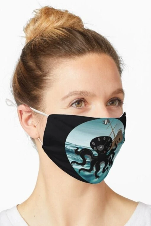 Happy Kraken - Face Mask