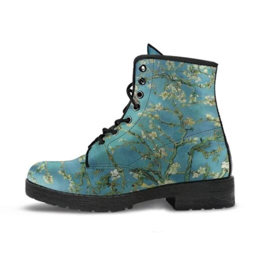 Van Gogh Almond Blossom Print Boots, FREE Shipping - Image 5