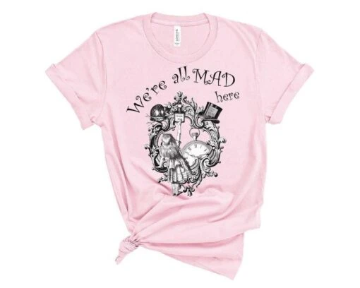Alice In Wonderland "We're All Mad Here" T-shirt - Image 4