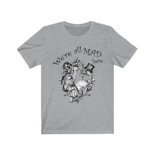 Alice In Wonderland "We're All Mad Here" T-shirt - Image 6