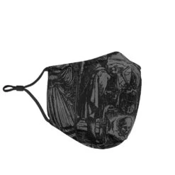 Dance Of Death Grey- Men's Washable Face Mask -Vintage Veil Clothing Store may78.5 d2ad6110 67f3 477e b1ab 46b6f6c35426