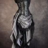 Silvery Moon Victorian Bustle Skirt -Vintage Veil Clothing Store pandor ens sf 2 fa7b3ef2 665c 48e7 b667 364991307d78