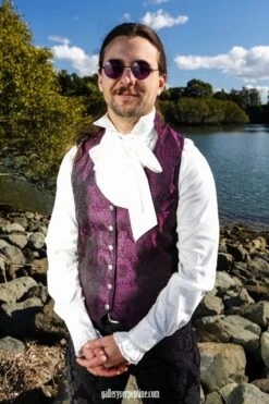 Aristocrat Shirt, WAITING ON NEW STOCK -Vintage Veil Clothing Store purple silk brocade vest aristocrat shirt 2 8430785c 654f 4aa0 bd6c 2284adc7154c
