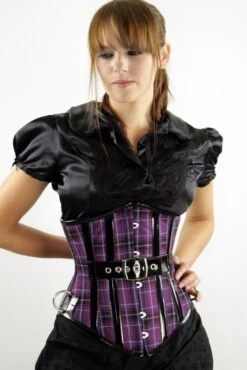 The Purple Avenger Under Bust Corset