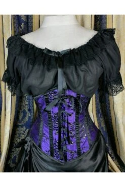 Victorian Under Corset Chemise -Vintage Veil Clothing Store purplepandoraunderbustcorset
