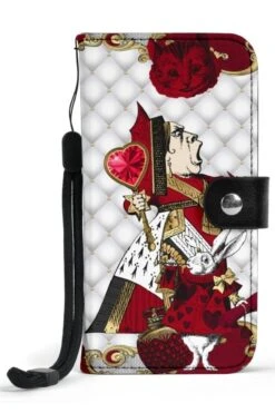 Queen Of Hearts Alice In Wonderland Phone Wallet