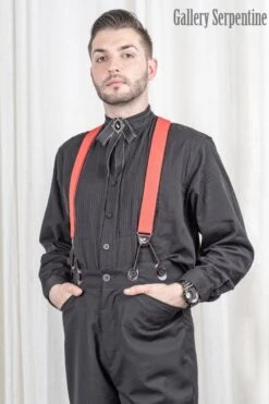 Tombstone Trousers, 40" -Vintage Veil Clothing Store red braces 2 8a607ee0 e361 44fd bef1 fc56af4bb16a