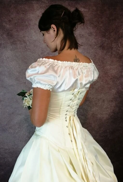 Ivory Majestica Wedding Gown - Image 6