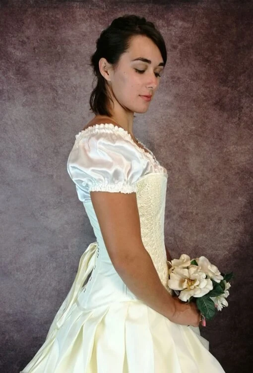 Ivory Majestica Wedding Gown - Image 5