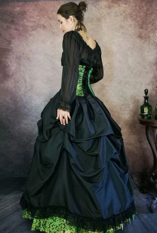 Emerald Majestica Palace Gown - Image 7