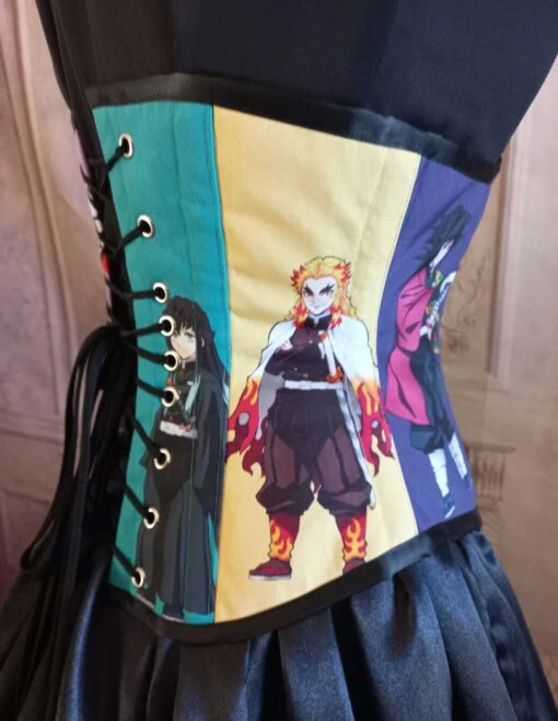 Demon Slayer Under Bust Corset - Image 5