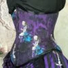 Dark Alice Purple Alice Under Bust Victorian Corset -Vintage Veil Clothing Store side aa12adc1 a770 4db4 be2b db936eb86048