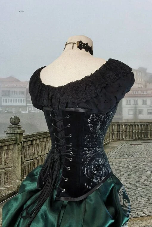 The Potion Mistress Corset, Custom Sized - Image 3