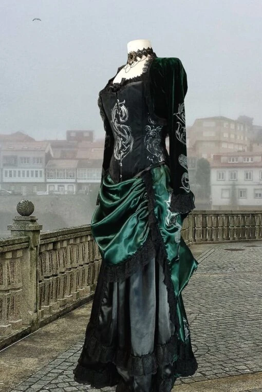 The Potion Mistress Corset, Custom Sized - Image 5
