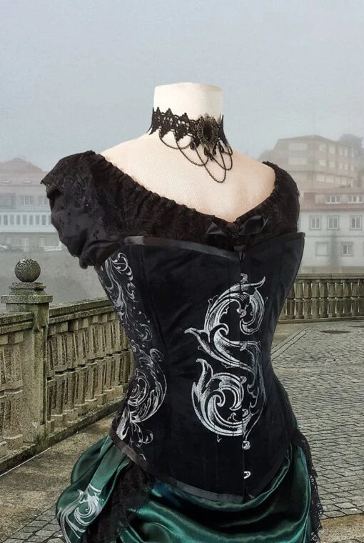 The Potion Mistress Corset, Custom Sized - Image 7