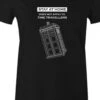 Women's Black #stayathome Meme Tee -Vintage Veil Clothing Store stayathome800x1200