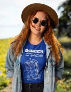Women's #stayathome Meme Tee