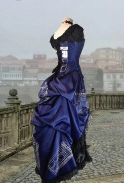 Tardis Bustle Time Travel Skirt