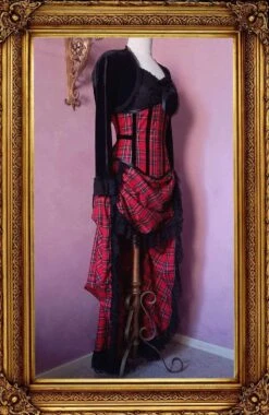 Vintage Veil Clothing Store -Vintage Veil Clothing Store tartan full side front no s 212kb