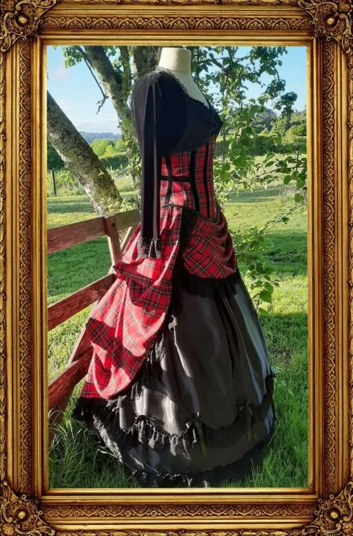 Victorian Punk Ball Gown Set