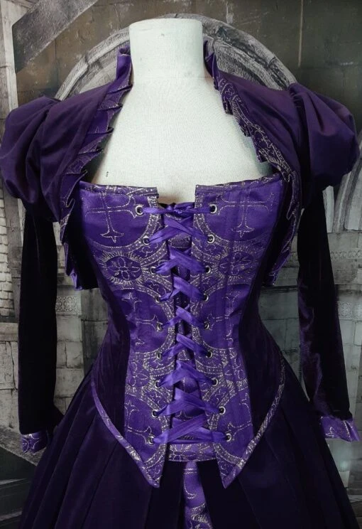 Purple Tudor Gown - Image 2