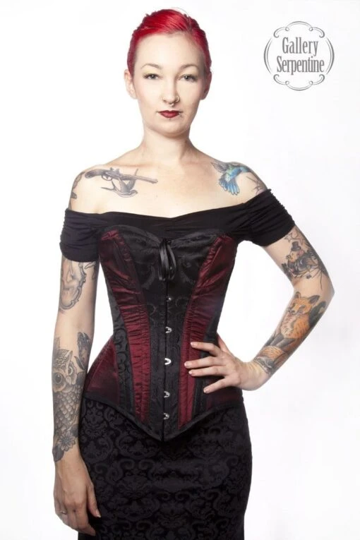 Ruby Turn Of The Century Corset, Custom Sized - Image 2