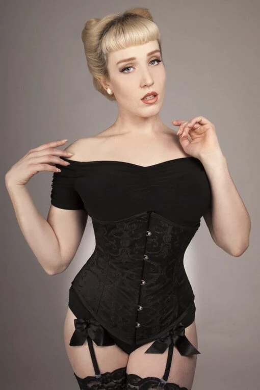 Under Bust Victorian Corset, Made To Order - Image 4