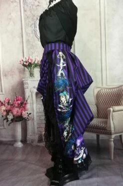 Dark Alice Purple Alice Under Bust Victorian Corset -Vintage Veil Clothing Store vic bustle 5 d8cc35c7 ddd7 4076 882a 70742fa7bba8