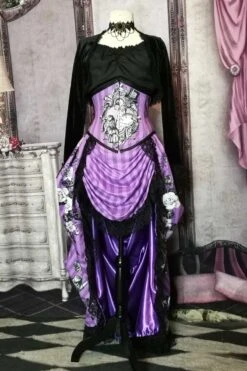 Violet Alice - Corset & Victorian Bustle Set