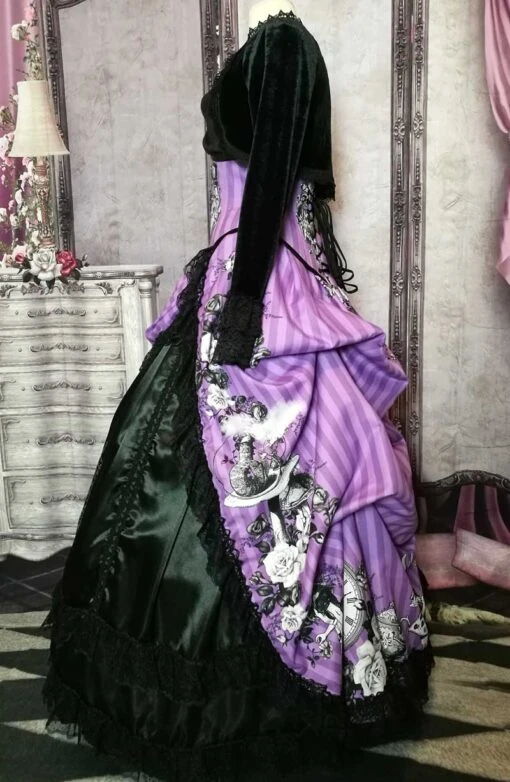 Violet Alice - Corset & Victorian Bustle Set - Image 12