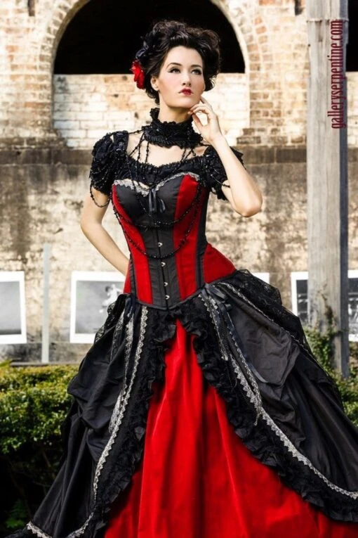 Black Rose TOC Corset, One Only, 20" - Image 6