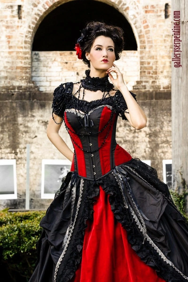 Black Rose TOC Corset, One Only, 20" 3 Black Rose TOC Corset, One Only, 20"