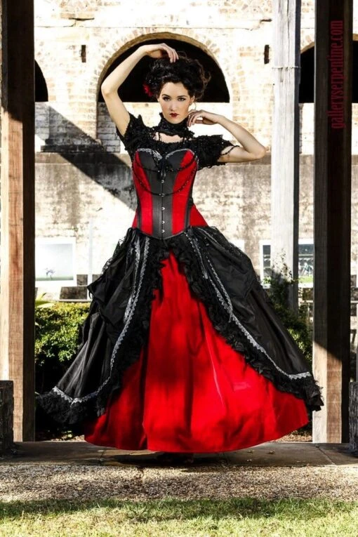 Black Rose TOC Corset, One Only, 20" - Image 5
