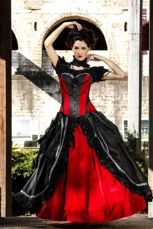 Black Rose TOC Corset, One Only, 20" - Image 2