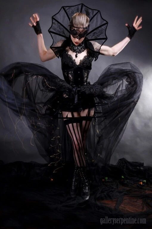 Dark Fairy Tale Corset Gown, Size XS-S - Image 4