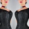 Brocade Femme Fatale Corset, Custom Sized -Vintage Veil Clothing Store wmaston brocade femme fatale 800x1200