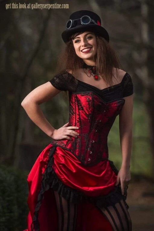 Wild Wild West Over Bust Corset, Custom Sized - Image 2