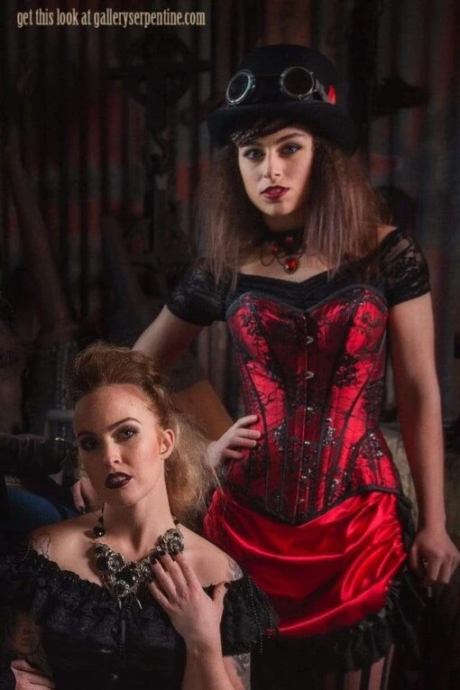 Wild Wild West Over Bust Corset, Custom Sized - Image 4