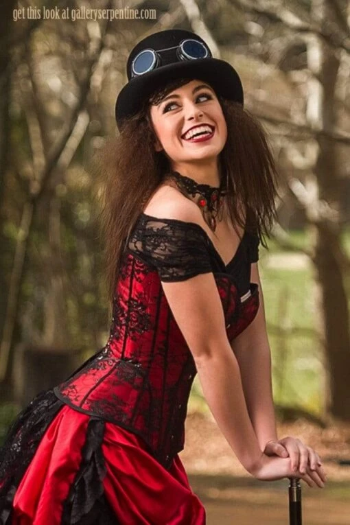 Wild Wild West Over Bust Corset, Custom Sized - Image 7