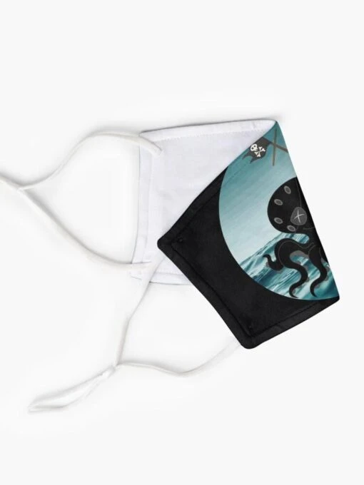 Happy Kraken - Men's Face Mask - Image 4